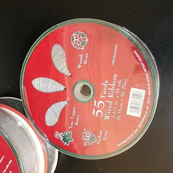 NEW 3 Rolls Sam's Club Wired Ribbon, 160 yards total - Picture 9 of 10